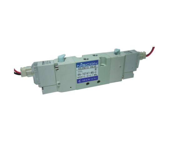 日本精器 4道のり電磁弁 M5ダブルAC100V7GT BN-7GT47-M5-C-E100 1台