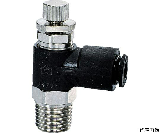 千代田通商 ファイブSUSスピードコントローラα　メーターアウト12mm・R1/2 FS12R-04SC-O 1個