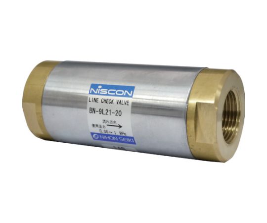 日本精器 ラインチェック弁 20A BN-9L21-20 1個