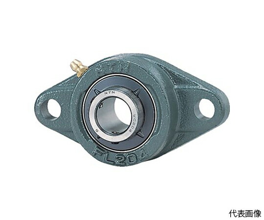 NTN G　ベアリングユニット（止めねじ式）軸径40mm全長175mm全高100mm UCFL208D1 1個