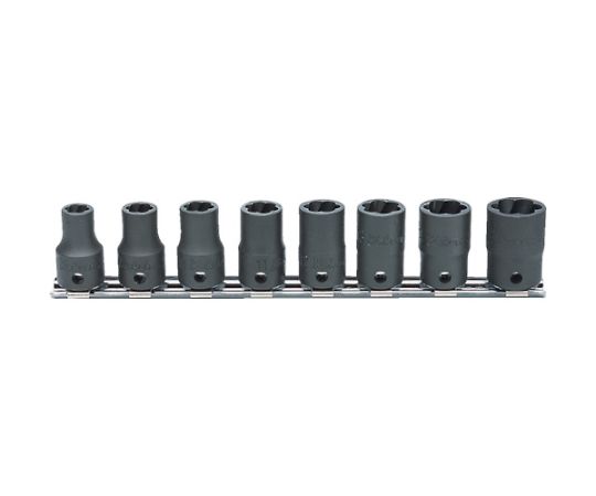 山下工業研究所 ナットツイスターセット差込角9.5mm8ヶ組 RS31278 1セット(8個入)