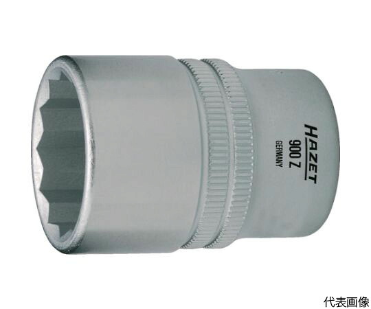 HAZET ソケットレンチ（12角タイプ・差込角12.7mm）　対辺寸法34mm 900Z-34 1個
