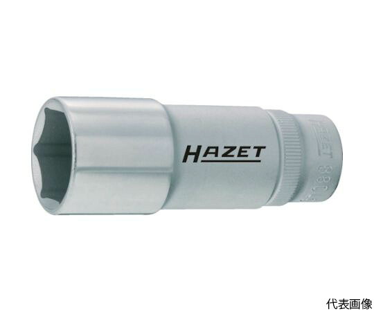 HAZET ディープソケットレンチ（6角タイプ・差込角9.5mm・対辺21mm） 880LG-21 1個