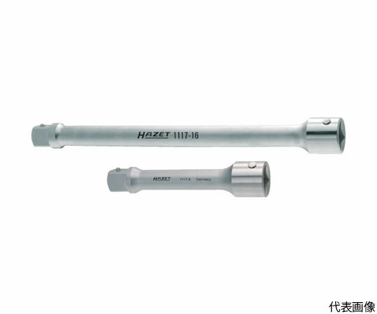 HAZET エクステンションバー 差込角25.4粍 全長400粍 1117-16 1個