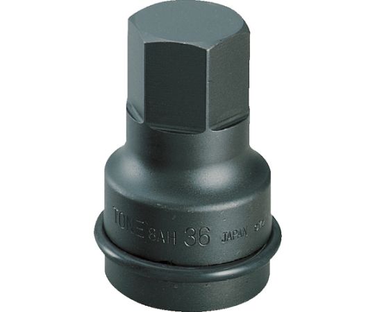 TONE 差しひびき用ヘキサゴンソケット 対辺大きさ36粍 差込角25.4粍 8AH-36 1個