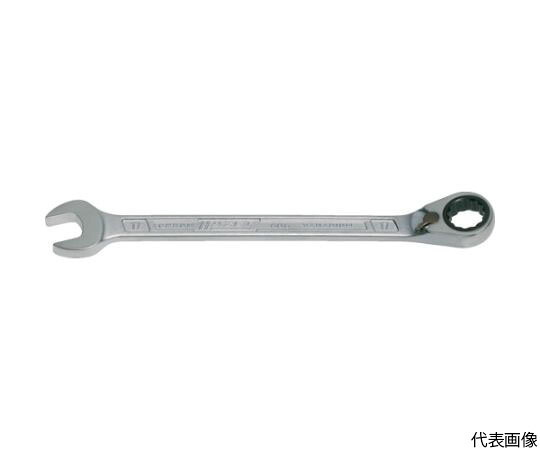 HAZET 切替式ギヤレンチ（コンビタイプ）　18mm 606-18 1丁