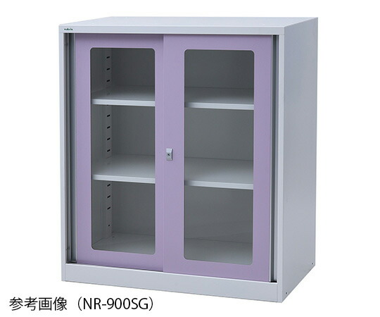 アルティア下段引違扉ユニット 窓有り 900×475×1015mm NR-900SG アルティア　ナビス（アズワン）