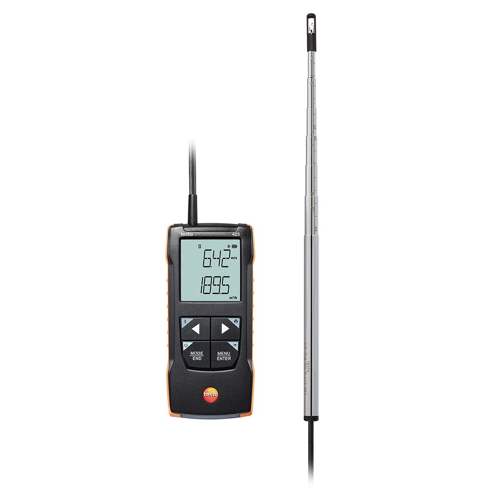 テストー 熱線式風速計 testo 425 0563 0425 1台