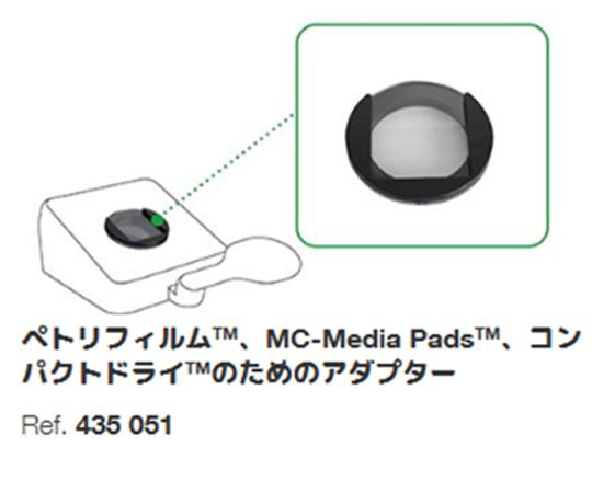 店内全品ポイント5倍★要エントリー★インターサイエンス コロニーカウンター ScanR 50/Scan 50 Pro用アダプターPetrifilmTM / Media PadsTM / Compact DryTM 435051 1個｜Shop de clinic店