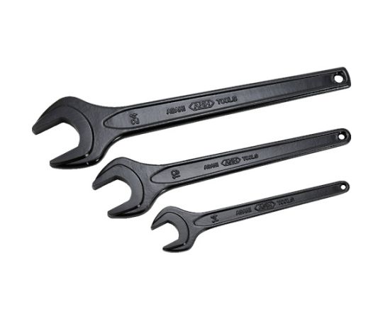 店内全品ポイント5倍★要エントリー★旭金属工業 丸形片口スパナ強力タイプJISH110mm SS0110 1丁｜Shop de clinic店