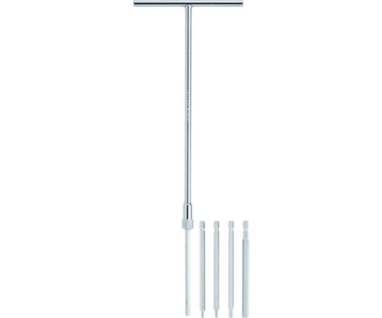ミトロイ（水戸工機） T型ホローレンチ ビット5本仕掛ける （300H-50L） THC-50S 1仕掛ける レンチ・スパナ-手動工具