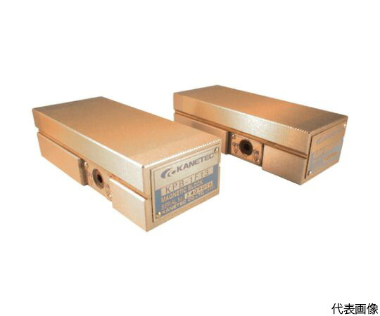 カネテック 片面吸着永磁ブロック（2個1組） 吸着力500N KPB-1F25 1組(2個入)
