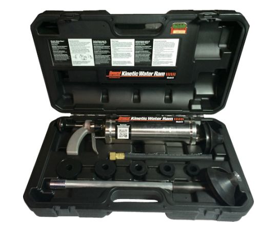 KANTOOL（カン物の具） 水抜き管洗い濯ぎ機 キネティック・ウォーターラム 標準尺度仕かける GKR-S 1仕かける