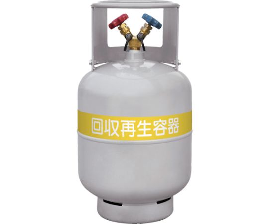 店内全品ポイント5倍★要エントリー★アサダ フロン回収ボンベ フロートセンサーなし 24L 無記名 TF080 1本|Shop de clinic店