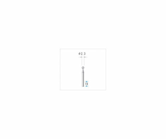 ナカニシ 電着ダイヤモンドバー　（1Pk（袋）\u003d5本入）　刃径2.3mm 11009 1パック(5本入)