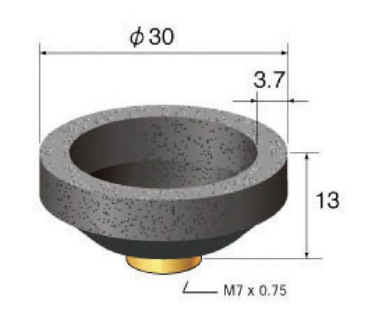 ナカニシ インパルス用先端工具　（1Pk（箱）\u003d12個入） 64838 1パック(12個入)