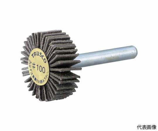 トラスコ中山 金剛石軸付下げ翼車輪 オール金剛石 Φ50X軸径6 180# P-DF5020-6A 180 1個
