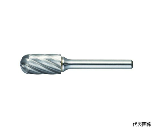 トラスコ中山 超硬バー　先丸円筒型　Φ19X刃長25X軸6　アルミカット TA2C190 1本