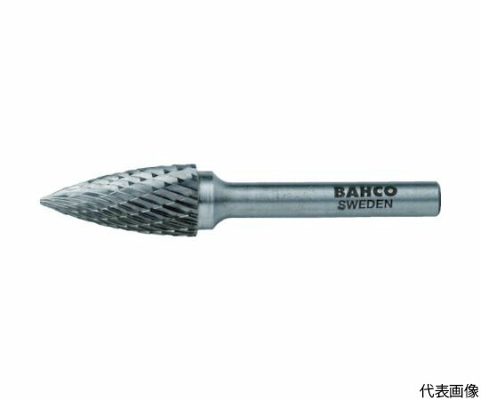バーコ 超硬バー トンガリ シングルカット 刃径10mm BAHG1020M06 1本