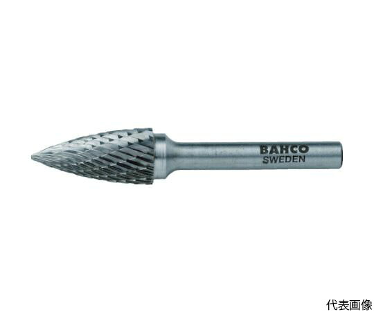 店内全品ポイント5倍★要エントリー★バーコ 超硬バー トンガリ ダブルカット 刃径16mm BAHG1625M06X 1本｜Shop de clinic店