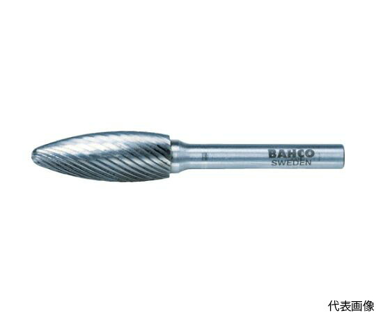 バーコ 超硬バー 楕円 ダブルカット 刃径12mm BAHH1232M06X 1本