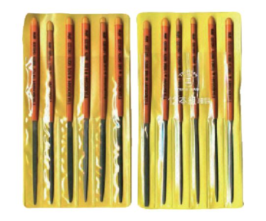 ツボサン 組ヤスリセット　12本組　細目 ST012-03 1セット(12本入)