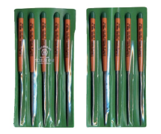 店内全品ポイント5倍★要エントリー★ツボサン 組ヤスリ　10本組　三角　中目 SA010-02 1セット(10本入)｜Shop de clinic店