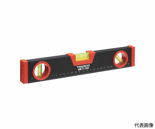 トラスコ中山 アルミレベル　箱型　マグネット付　600mm　水平・垂直・45° TL-600M 1個
