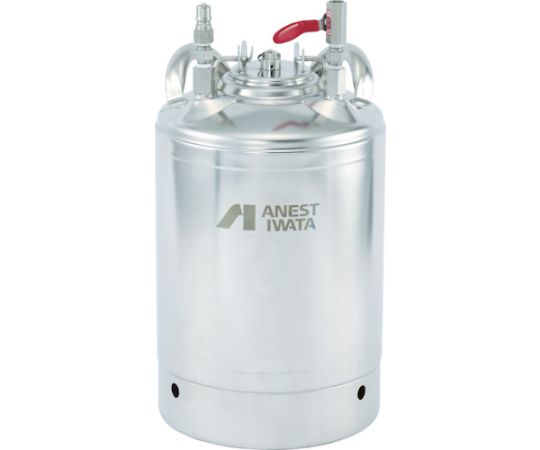 アネスト岩田 食液専用加圧タンク（ベッセル型・ステンレス製） 10L FOT-100 1台