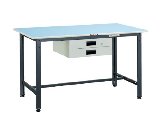 トラスコ中山 BE型軽さやり方台 1200X750 薄型2段引出付 BE-1275UDK2 1台