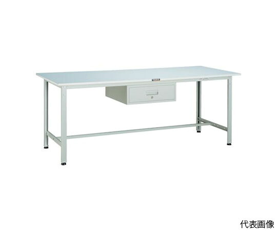 トラスコ中山 RAE型作業台　1800X900　1段引出付　W色 RAE-1809F1 W 1台