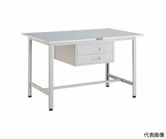 店内全品ポイント5倍★要エントリー★トラスコ中山 RAE型作業台 900X600XH740 2段引出付 W色 RAE-0960F2 W 1台|Shop de clinic店