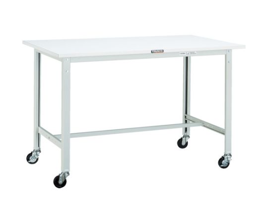 トラスコ中山 AE型進め方台 1800X750 75φキャスター付 W色 AE-1800C75 W 1台