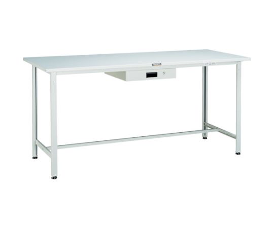 トラスコ中山 HSAE型立やり方台 900X600XH900 薄型1段引出付 W色 HSAE-0960UDK1 W 1台