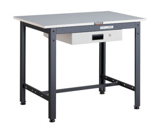 トラスコ中山 LEWR型進め方台 900X600XH740 薄型1段引出付 LEWR-0960UDK1 1台