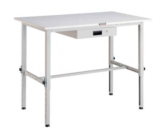 トラスコ中山 AEM型高さ合わせる進め方台 900X600 薄型1段引出付 W色 AEM-0960UDK1 W 1台