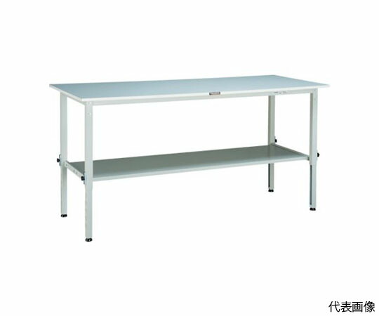 トラスコ中山 SAEM型高さ合わせるやり方台 900X600 下棚2枚付 W色 SAEM-0960LT2 W 1台