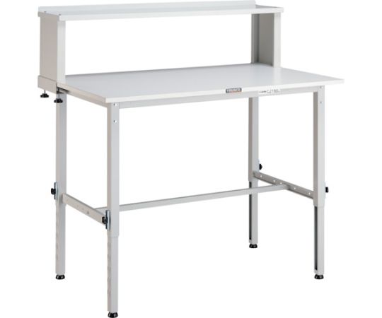 トラスコ中山 AEM型高さ自然調整御役目台 900X600 上棚付 W色 AEM-0960YURB W 1台