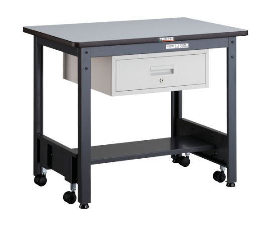 トラスコ中山 CFWR型進め方台 900X600XH740 1段引出付 CFWR-0960F1 1台