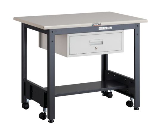店内全品ポイント5倍★要エントリー★トラスコ中山 CFWS型作業台 900X600XH740 1段引出付 CFWS-0960F1 1台|Shop de clinic店
