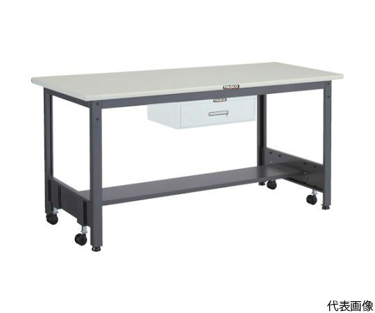 トラスコ中山 CFWS型作業台　1800X900XH740　1段引出付 CFWS-1890F1 1台 63,962円