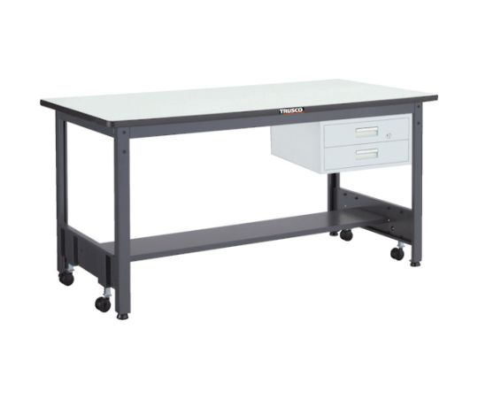 トラスコ中山 CFWP型作業台　1800X750XH740　2段引出付 CFWP-1875F2 1台