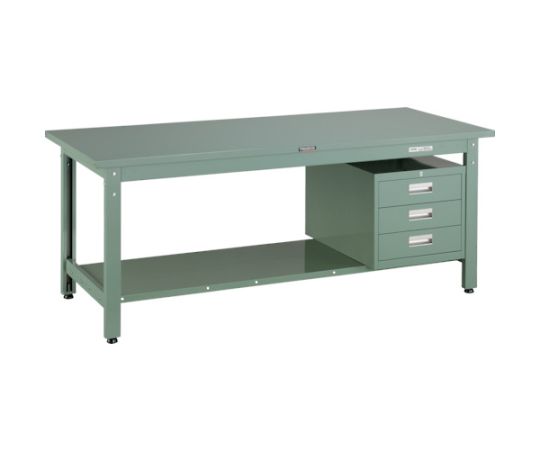 店内全品ポイント5倍★要エントリー★トラスコ中山 GWS型作業台 1800X750XH740 3段引出付 GWS-1875D3 1台|Shop de clinic店