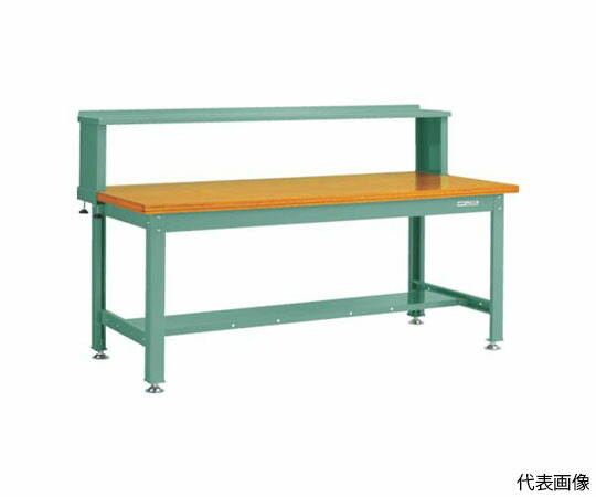 トラスコ中山 RDW型進め方台 1800X900XH740 上棚付 RDW-1809YURB 1台