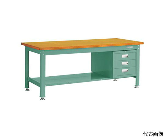 店内全品ポイント5倍★要エントリー★トラスコ中山 RDW型作業台 1800X900XH740 3段引出付 RDW-1809D3 1台|Shop de clinic店