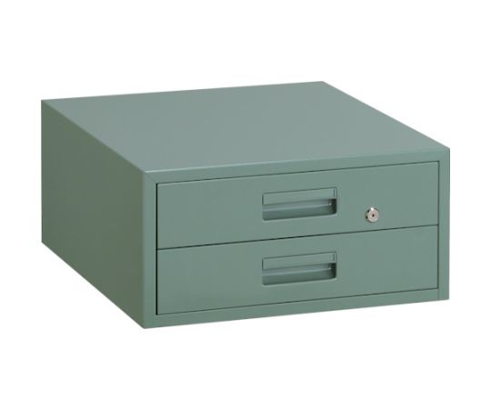 トラスコ中山 作業台用引出　2段　グリーン F-2 1個