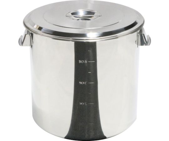 スギコ ステンレスキッチンポット蓋付 600x600 165L 手付 SH-4660 1個