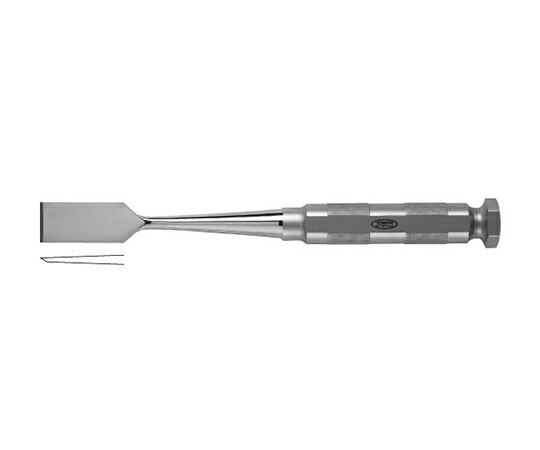 YDM 骨用隠翅目 片刃 刃幅8粍 84364／GE06S4 1本 研究・実験用品-ポンプ
