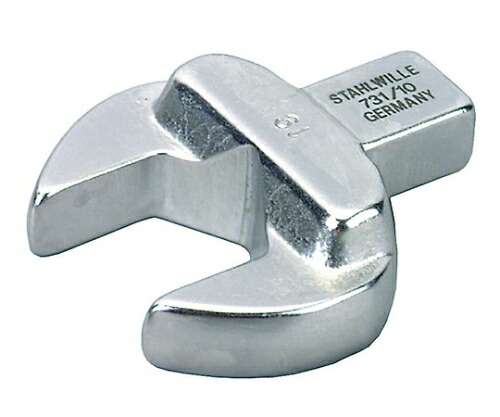 Stahlwille トルクレンチ差替ヘッド　（５８６１１０２８） 731A/10-7/16 1個