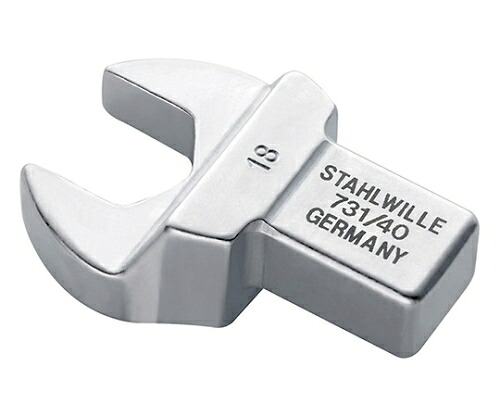 Stahlwille トルクレンチ差替ヘッド（スパナ）（５８２１４０３８） 731/40-38 1個